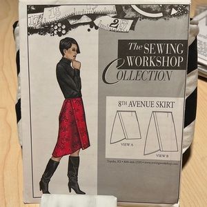 The Sewing Workshop Collection 8th Avenue Skirt uncut factory fold